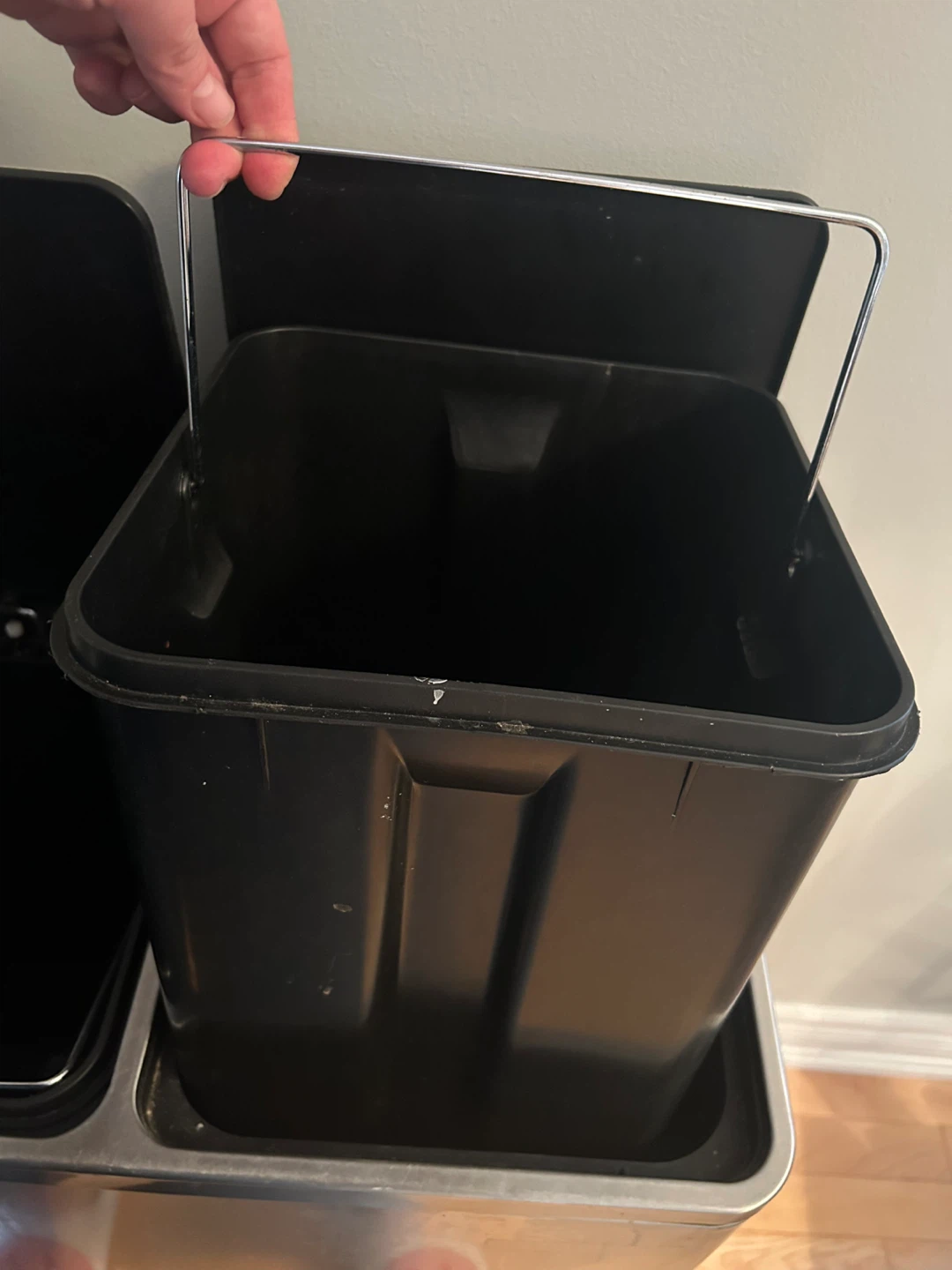 Double Kitchen Garbage & Recycling Bin - photo 4