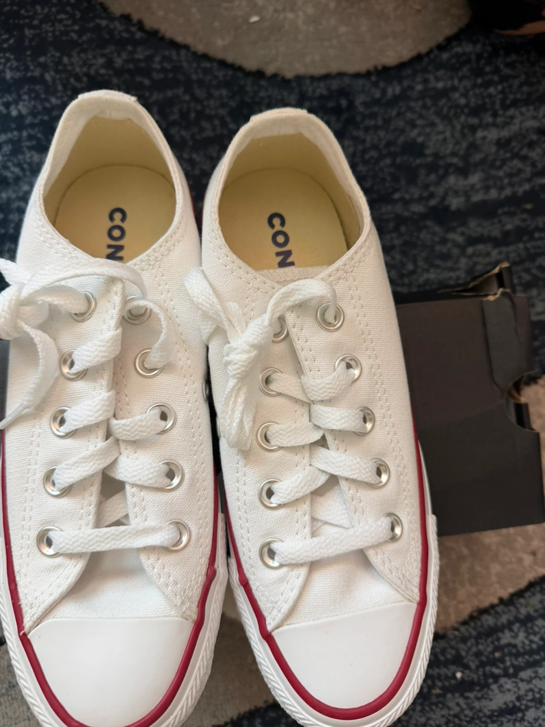 White Converse Chuck Taylor All Star Low Top Sneakers