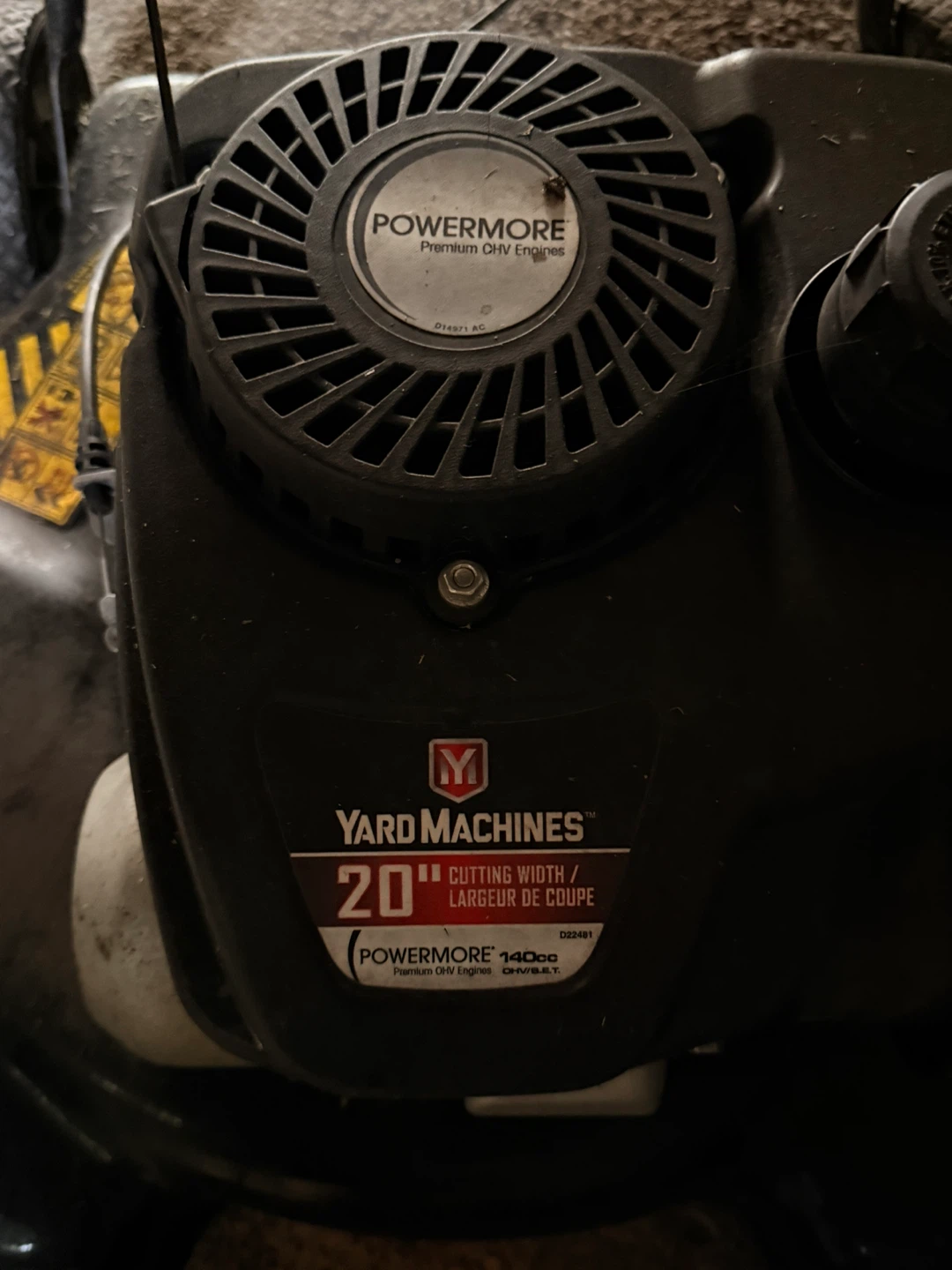 Yard Machines 20" Gas Lawn Mower - photo 3