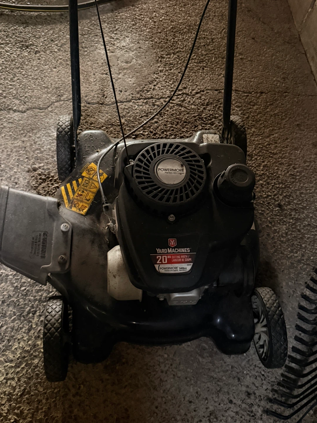Yard Machines 20" Gas Lawn Mower