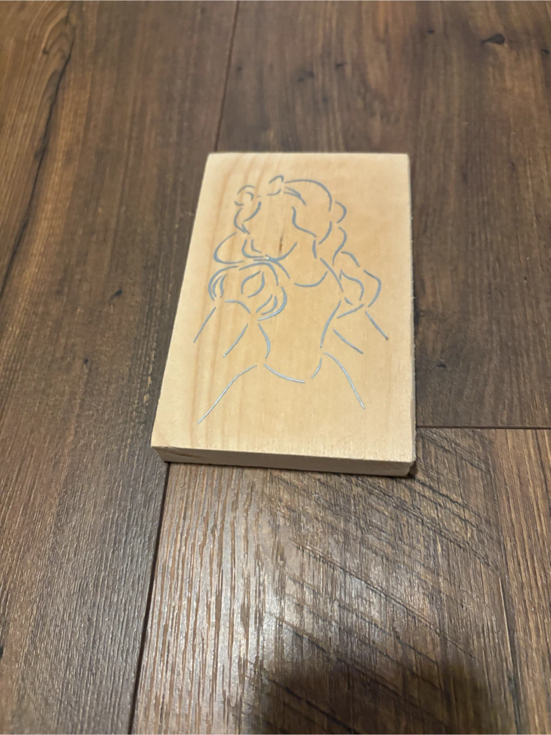 Wooden Block with Snow White - photo 2