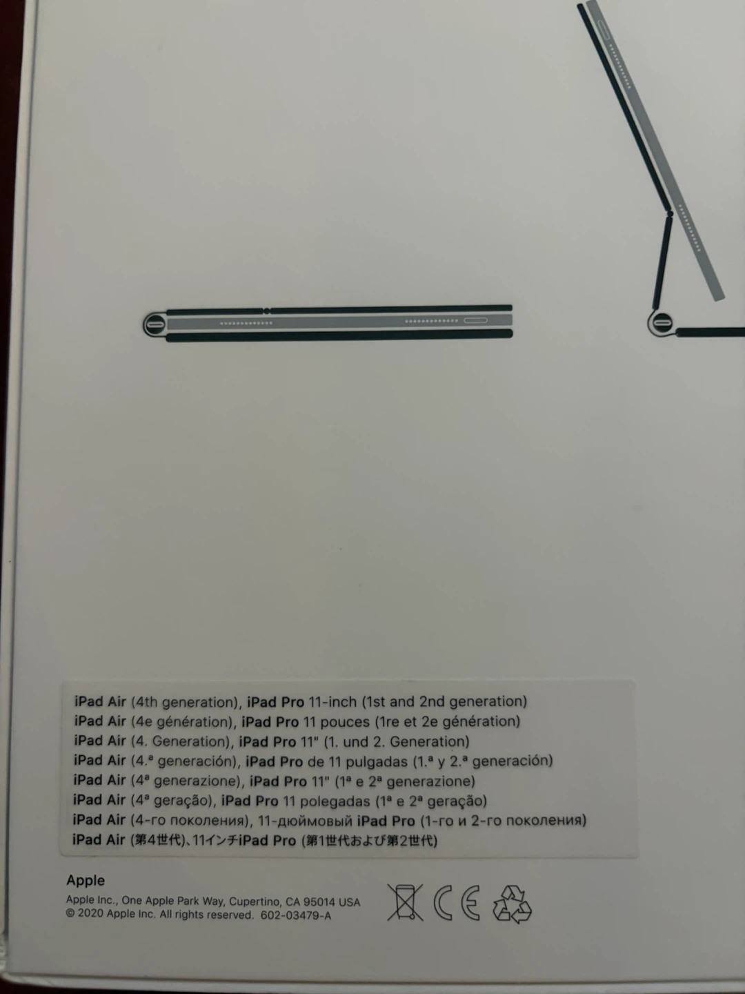 LNIB - Apple Magic Keyboard for iPad Pro/Air 11-inch - photo 3