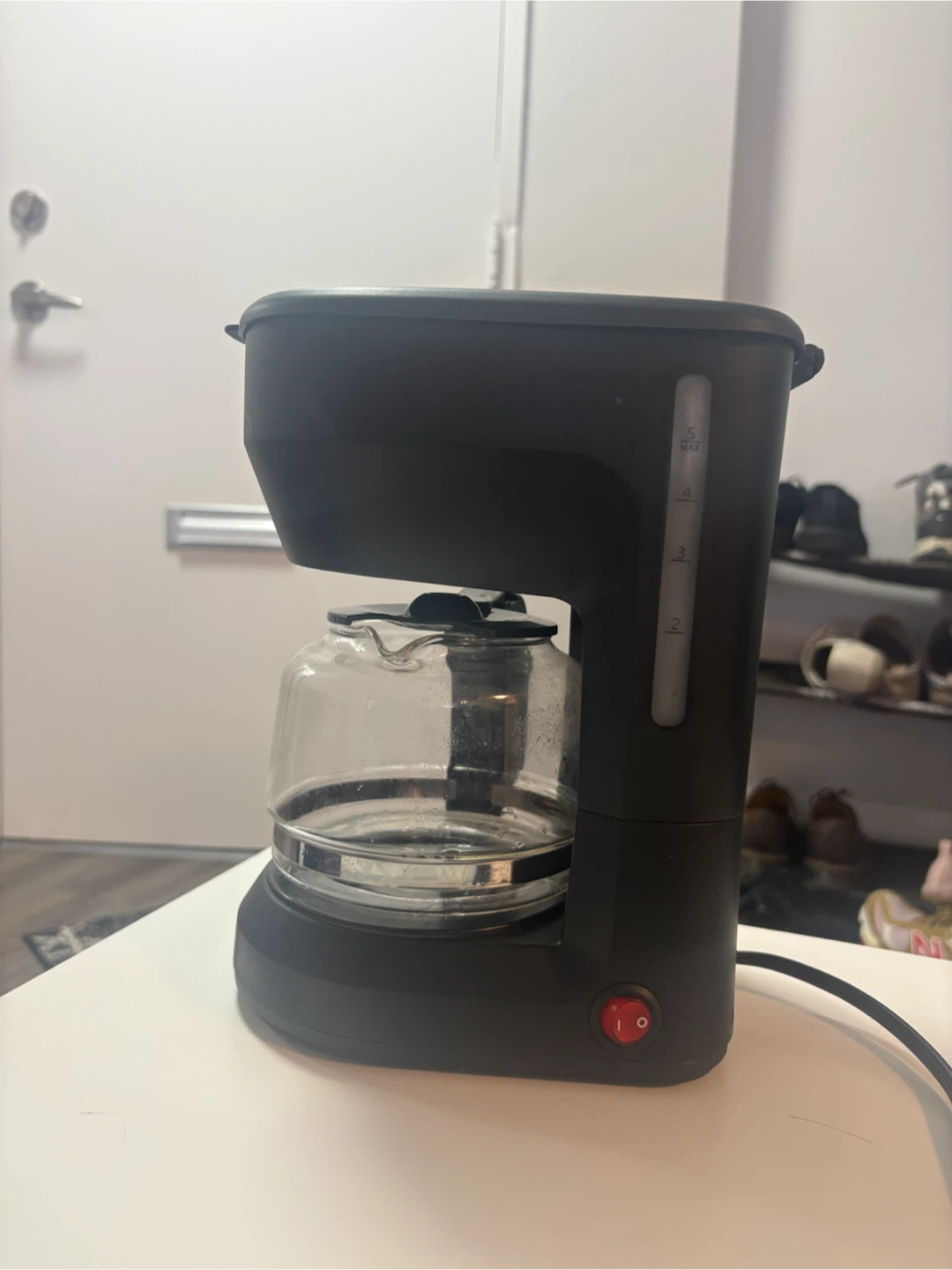 Black 5-Cup Coffee Maker