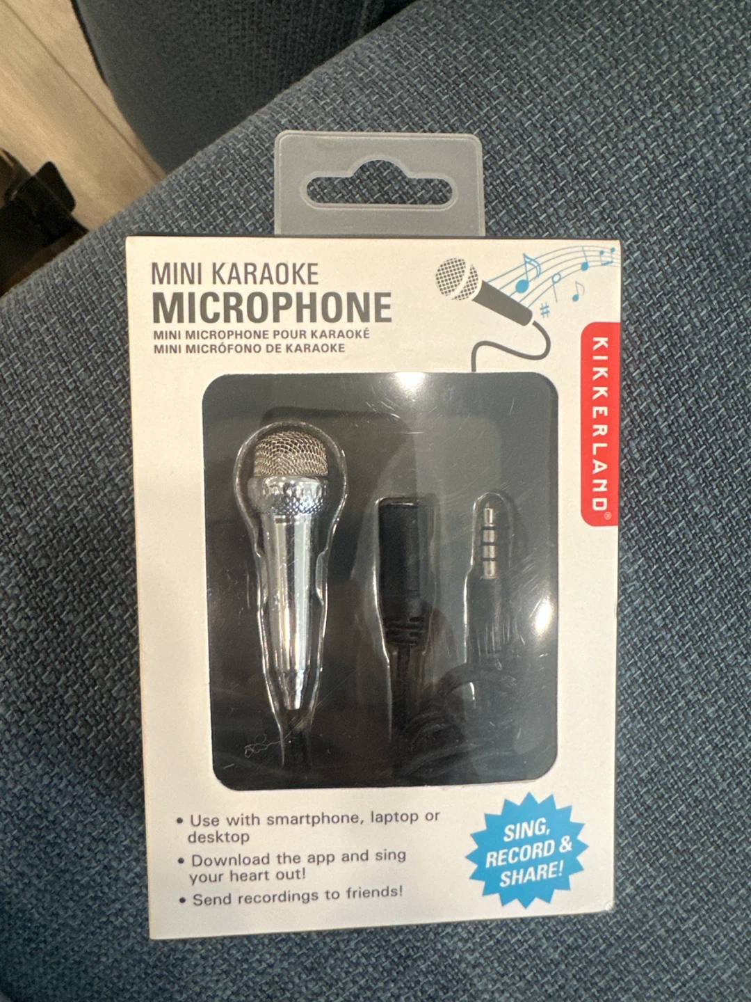 Kikkerland Mini Karaoke Microphone