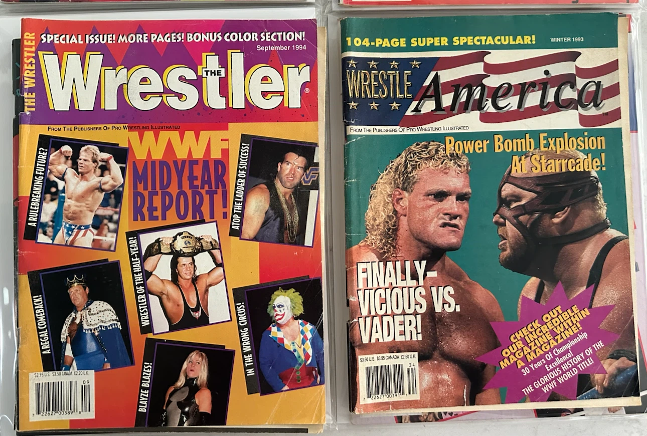Pro Wrestling Illustrated & The Wrestler Magazine Collection - photo 3