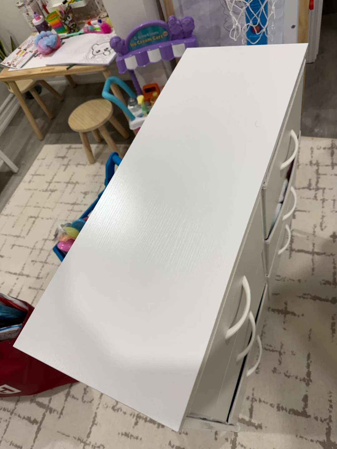 SONGMICS White 6-Drawer Dresser - photo 3