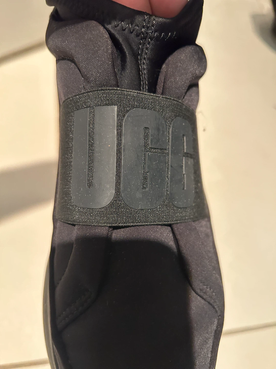 UGG Black Slip-On Shoes - photo 4
