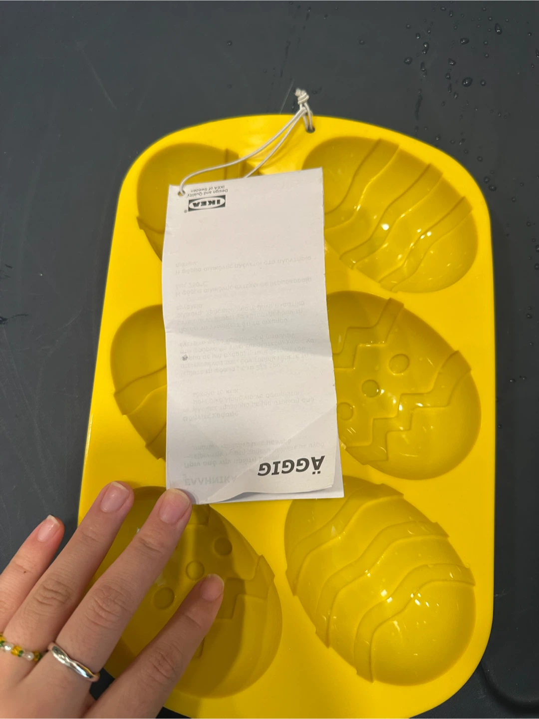 IKEA AGGIG Egg-Shaped Silicone Molds - photo 2