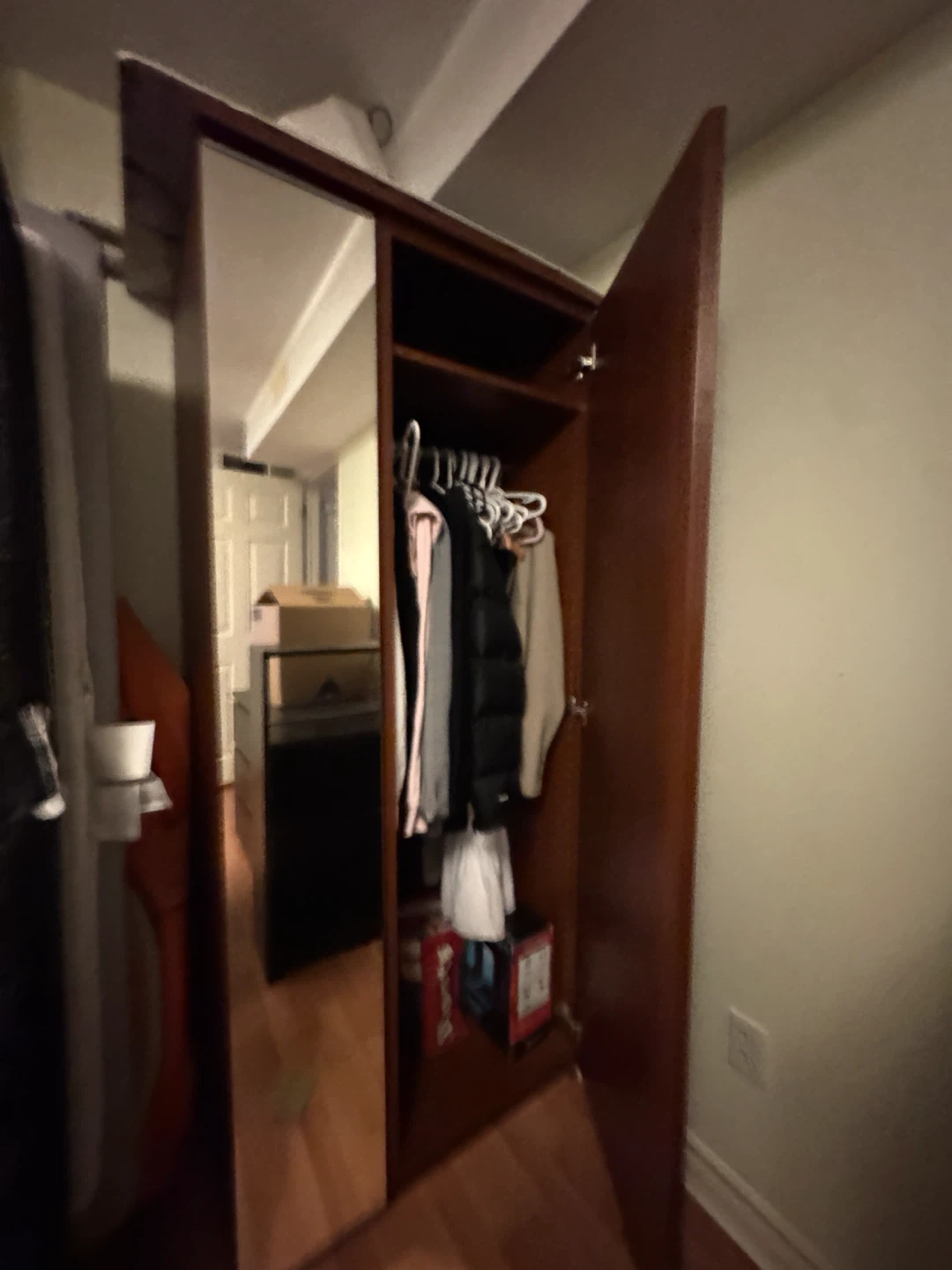 IKEA Wardrobe with Full-Length Mirror - photo 2