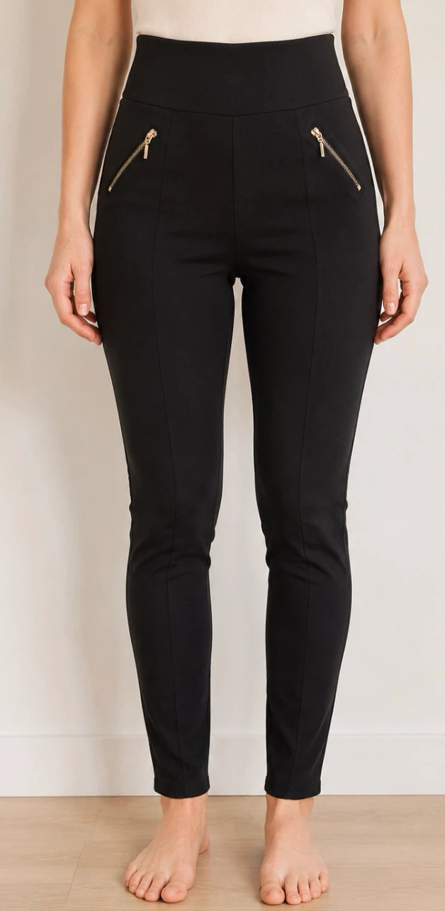 Black Pants with Gold Zippers - photo 3