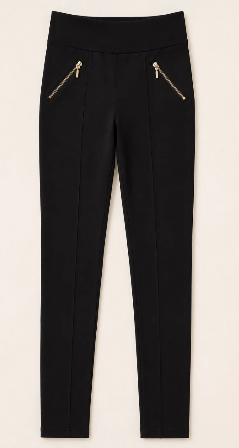 Black Pants with Gold Zippers - photo 4