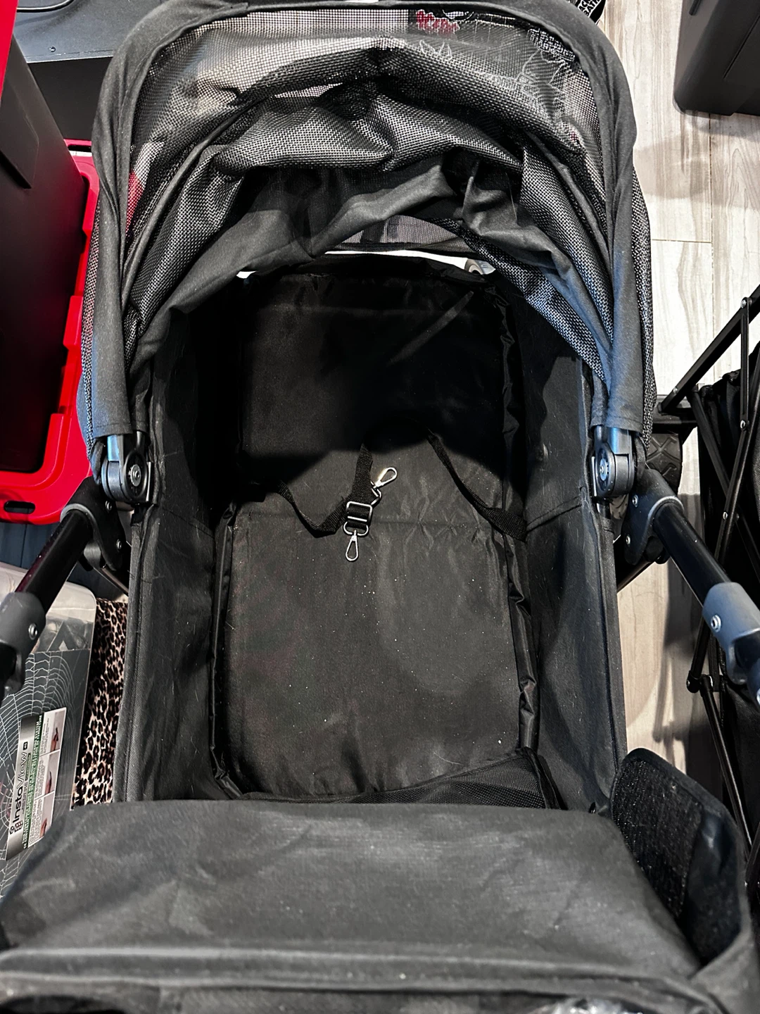 ZOOSKY Large Pet Stroller + Momcozy Organizer – 66 lb Capacity - photo 2