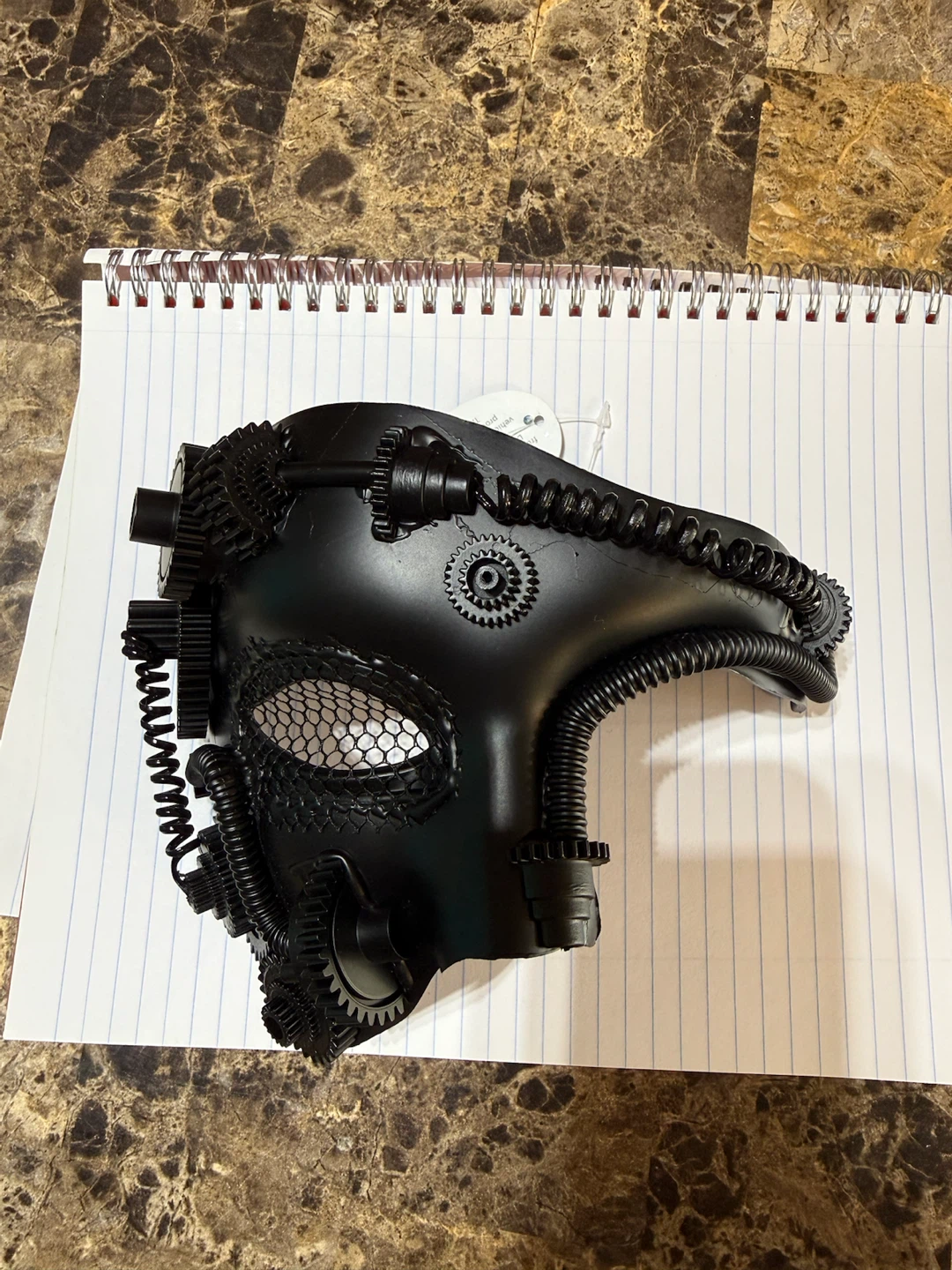 Black Steampunk Mask