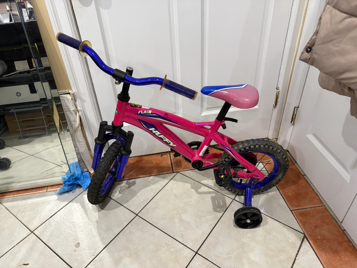 Huffy "Flair" Pink and Blue Kids Bicycle