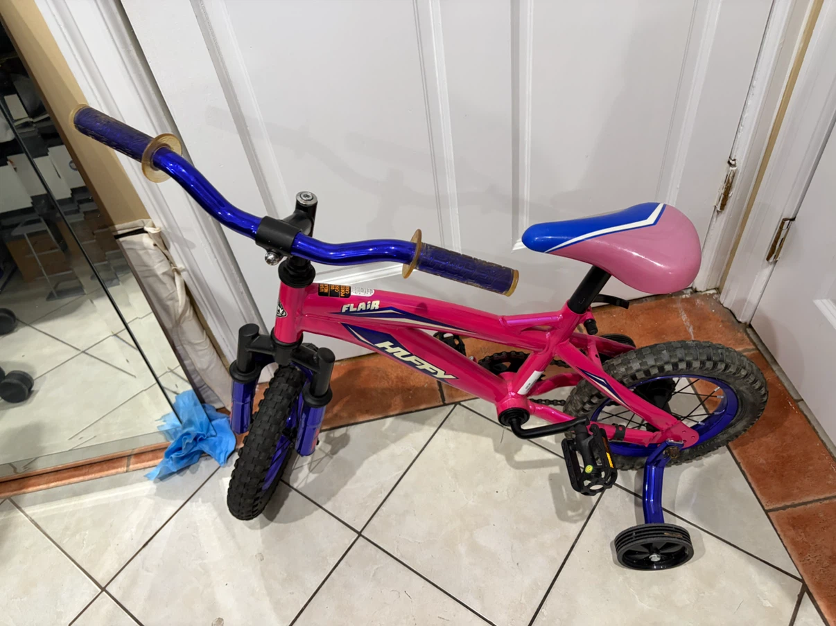 Huffy "Flair" Pink and Blue Kids Bicycle - photo 2