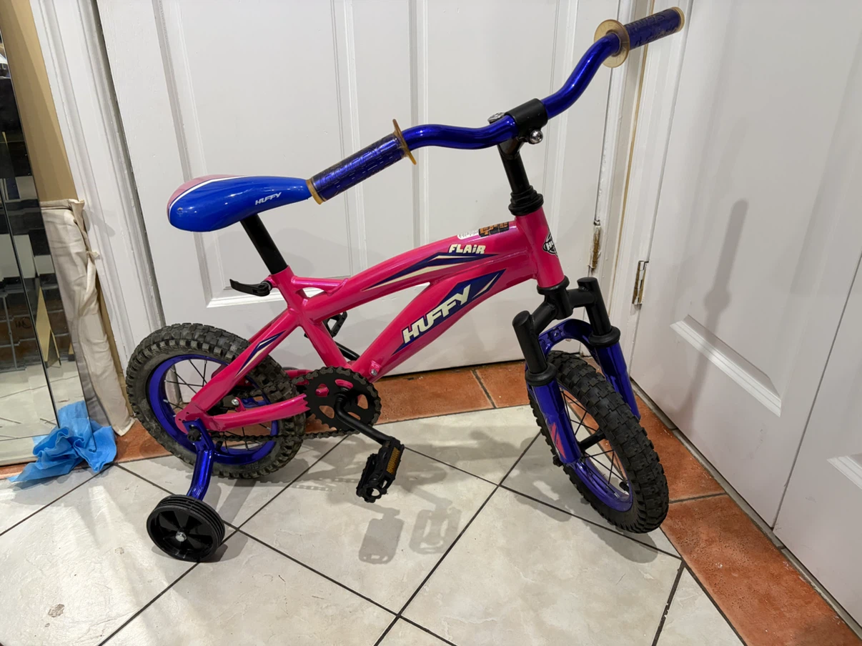 Huffy "Flair" Pink and Blue Kids Bicycle - photo 5