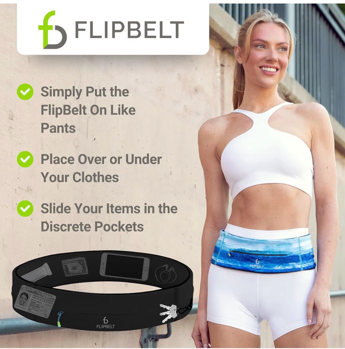 FlipBelt Running & Fitness Workout Belt - photo 5