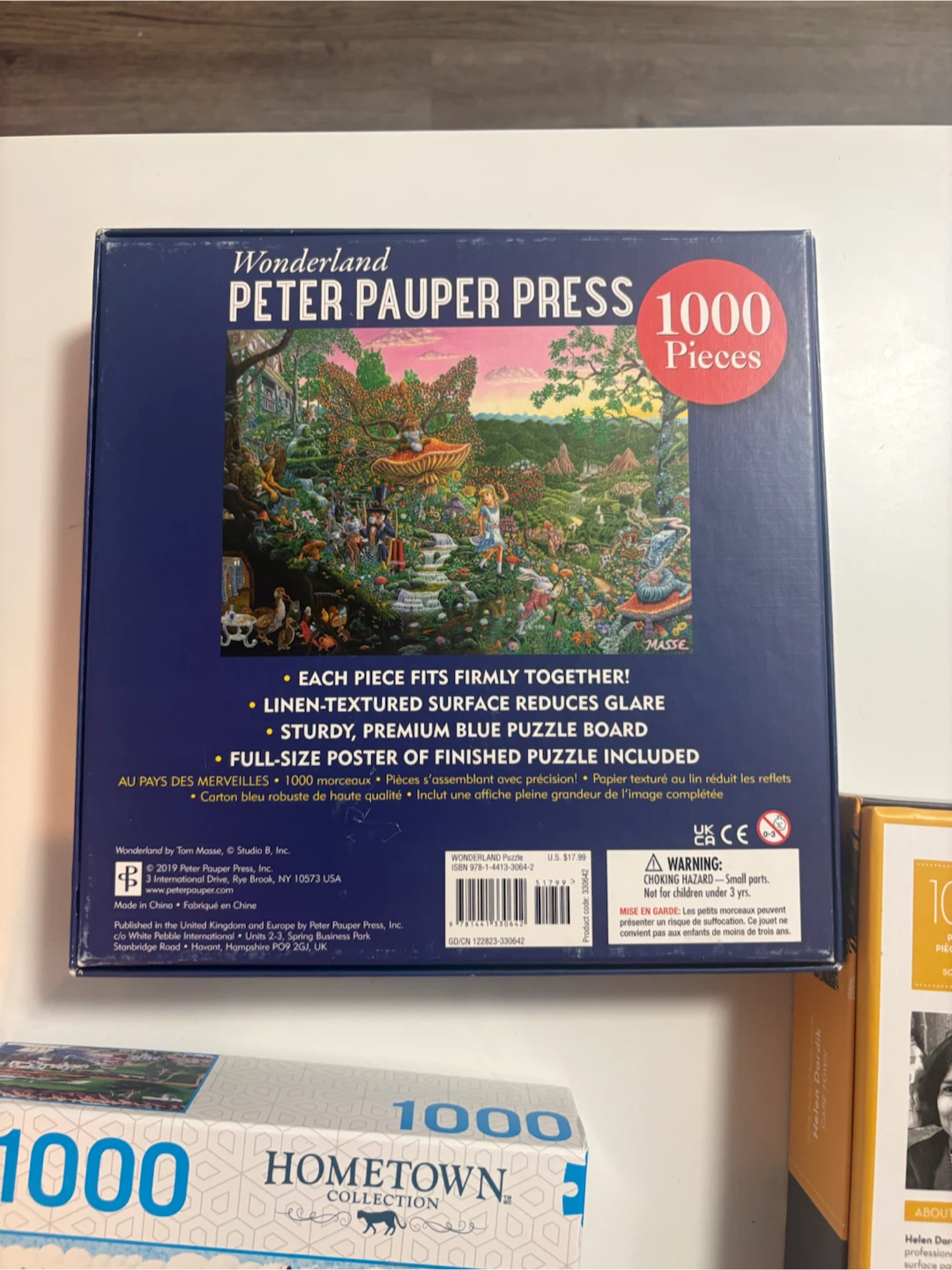 Three 1000 piece puzzles - photo 3