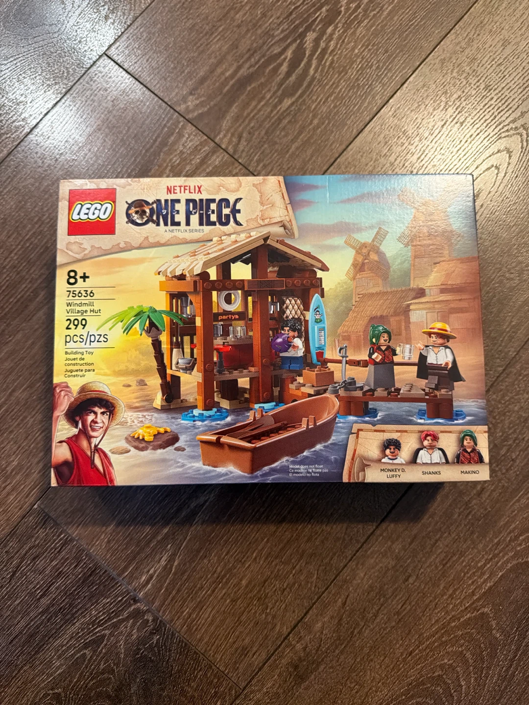 LEGO One Piece Windmill Village Hut Set 75636
