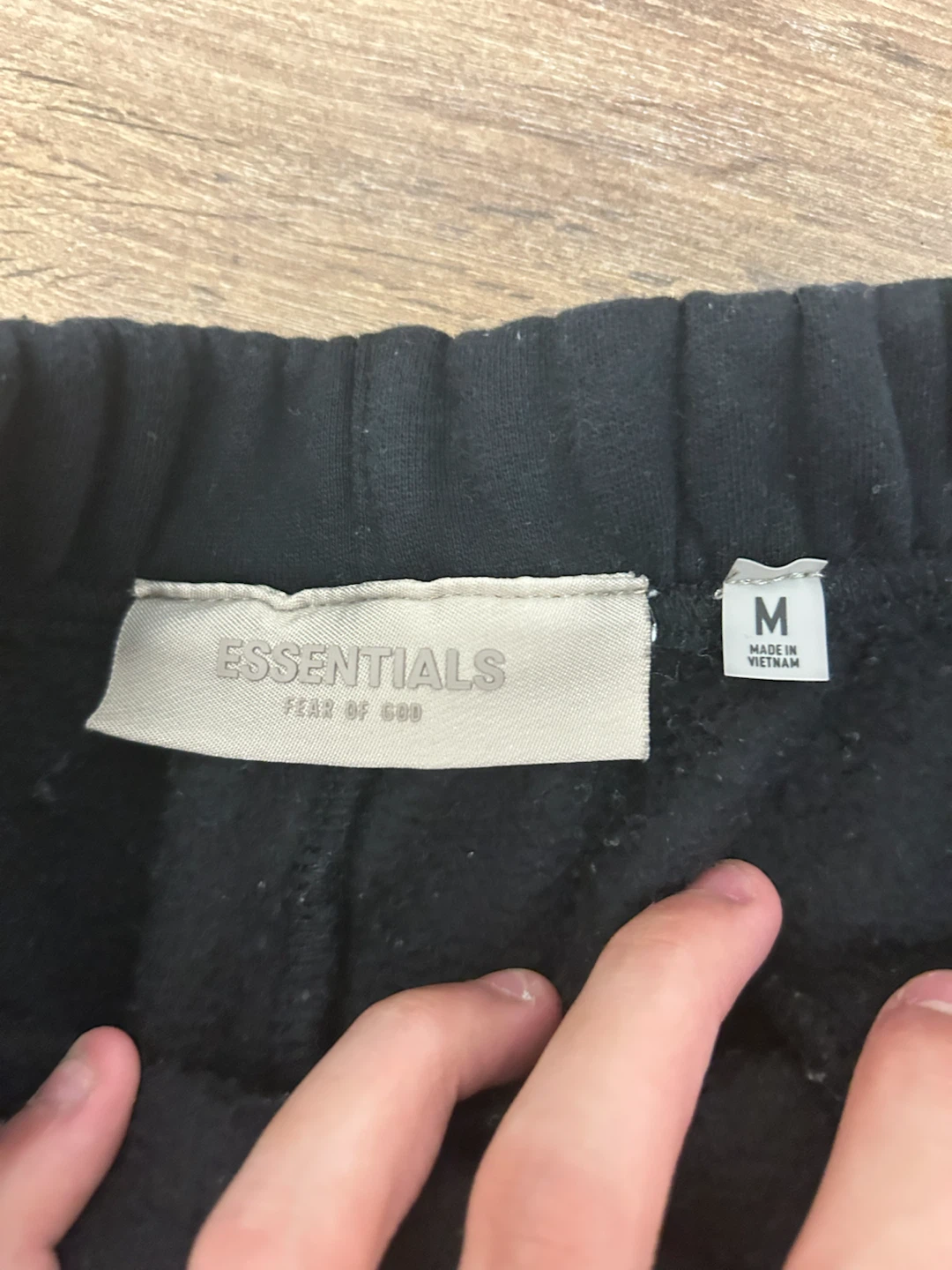 Essentials Fear of God Sweatpants Black Size M - photo 2