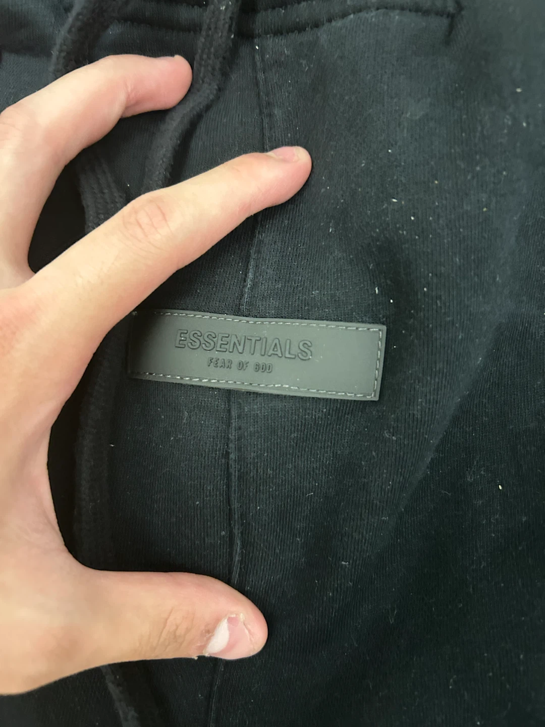 Essentials Fear of God Sweatpants Black Size M - photo 4