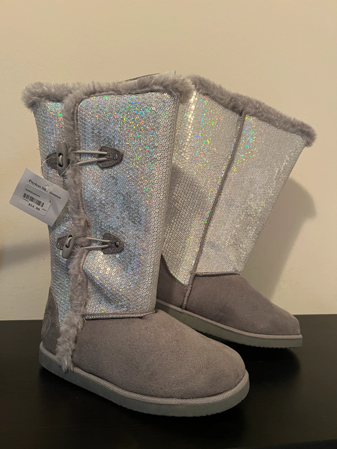 Airwalk Girls Sequin Boots