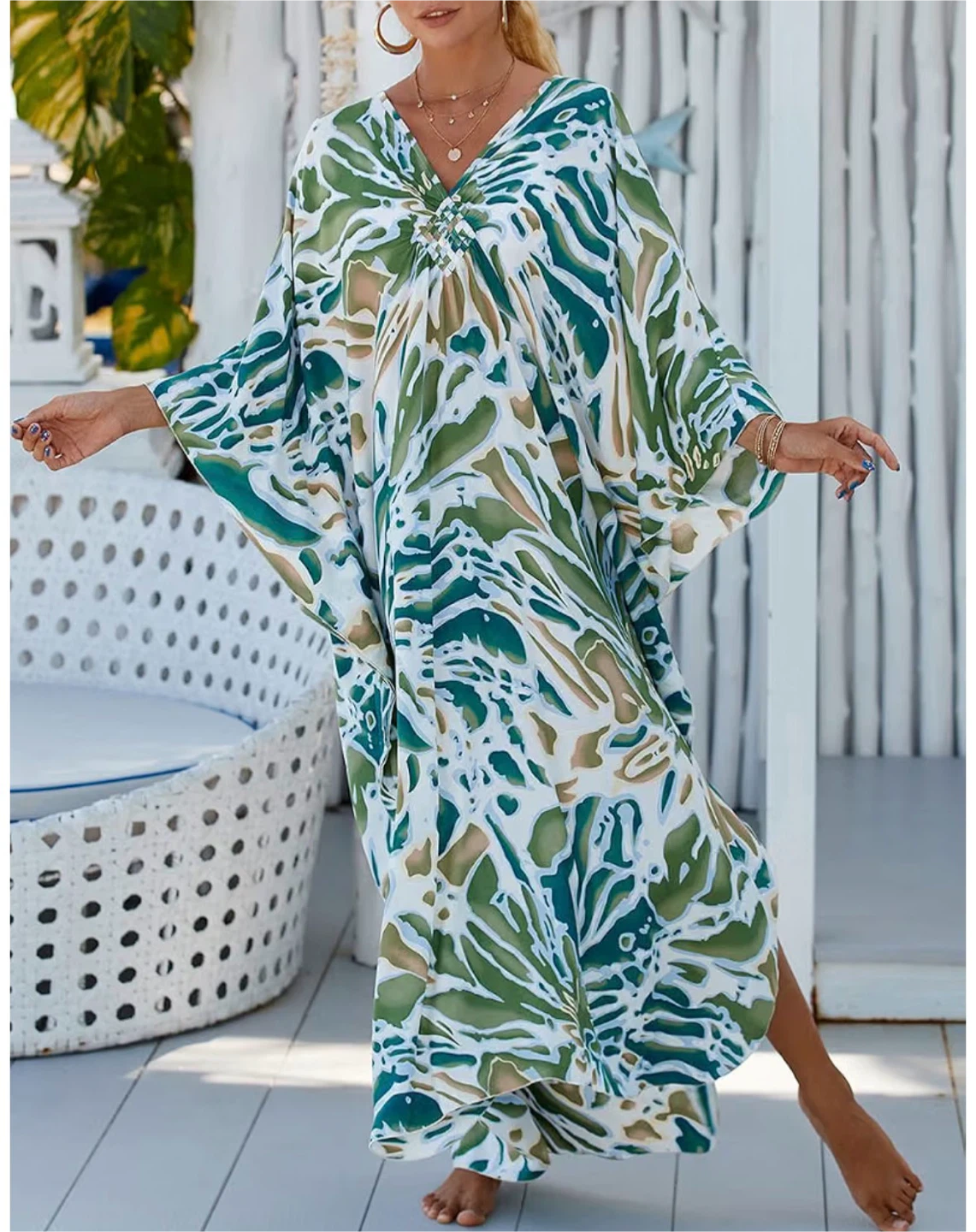 Bsubseach Kaftan Dresses Cover Up - photo 3