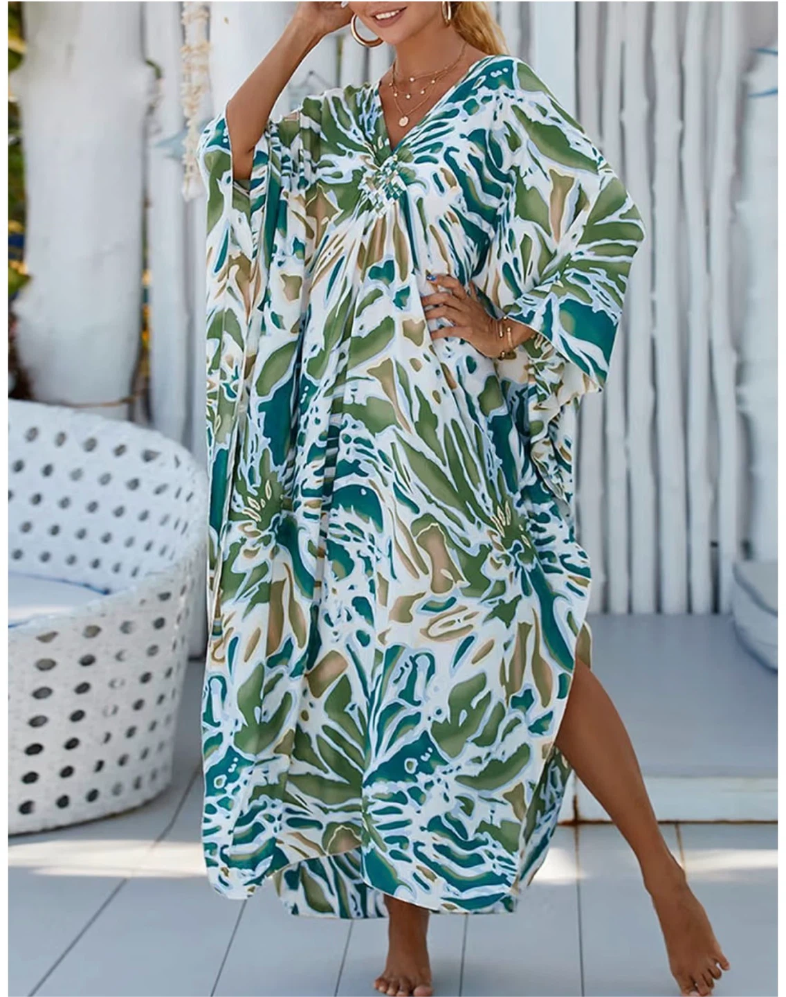 Bsubseach Kaftan Dresses Cover Up - photo 4