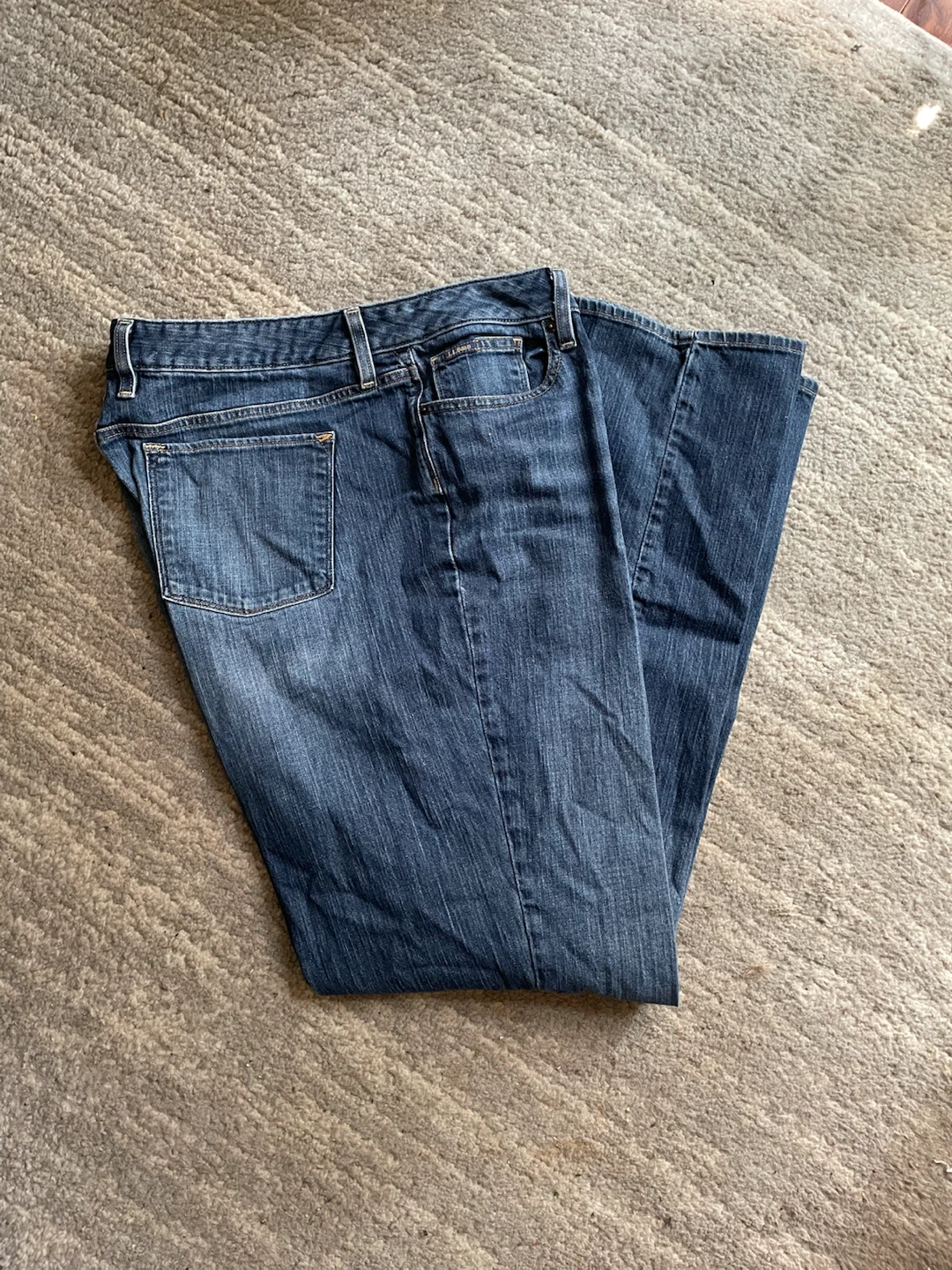 L.L.Bean Classic Fit Jeans, Unisex/Mens 20