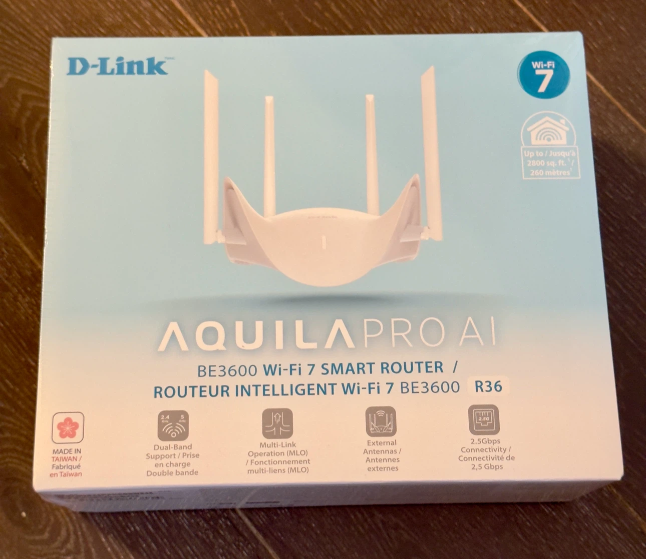 (READ FIRST) D-Link BE3600 Dual-Band Wi-Fi 7 Smart Router