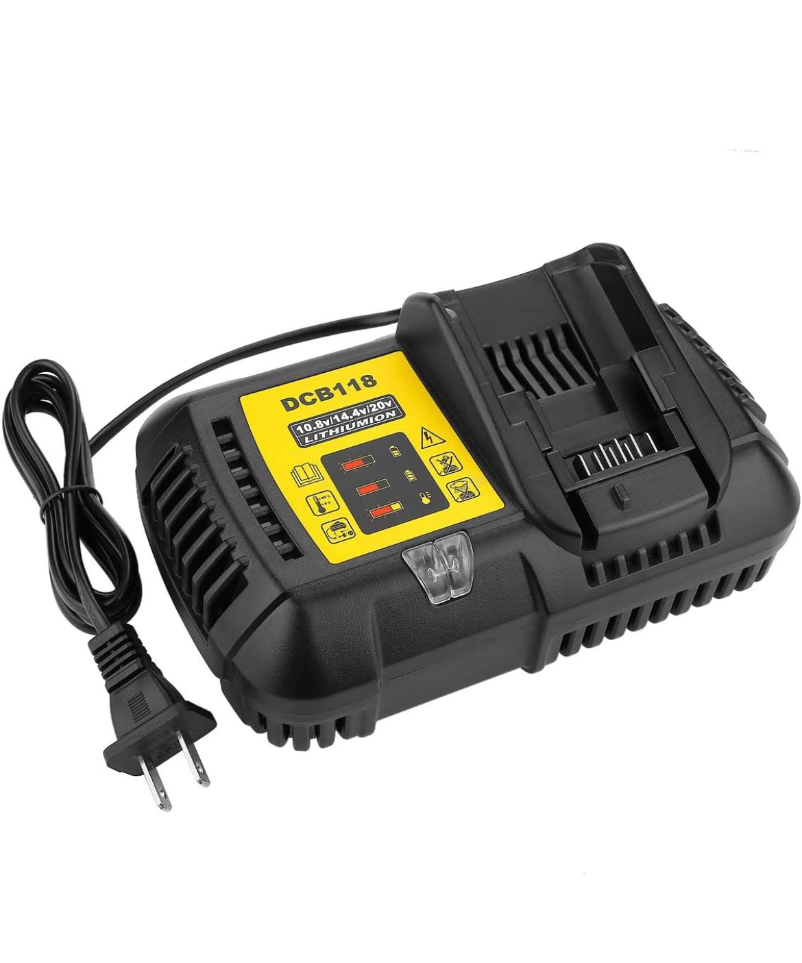 DCB118 Fast Charger for DeWalt 12V-20V Li-ion Batteries - photo 2