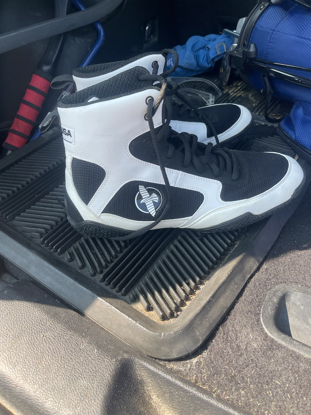 Hayabusa Wrestling Shoes Black/White - photo 3