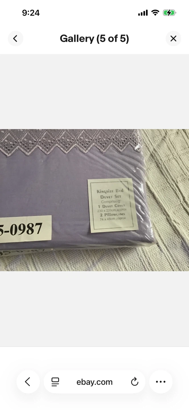 Bedcrest King Size Duvet Cover Set - photo 2