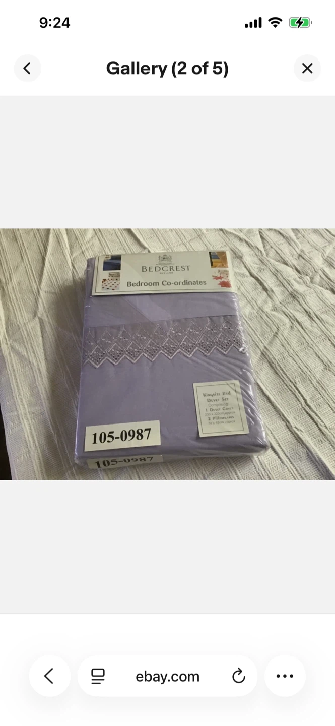 Bedcrest King Size Duvet Cover Set - photo 4