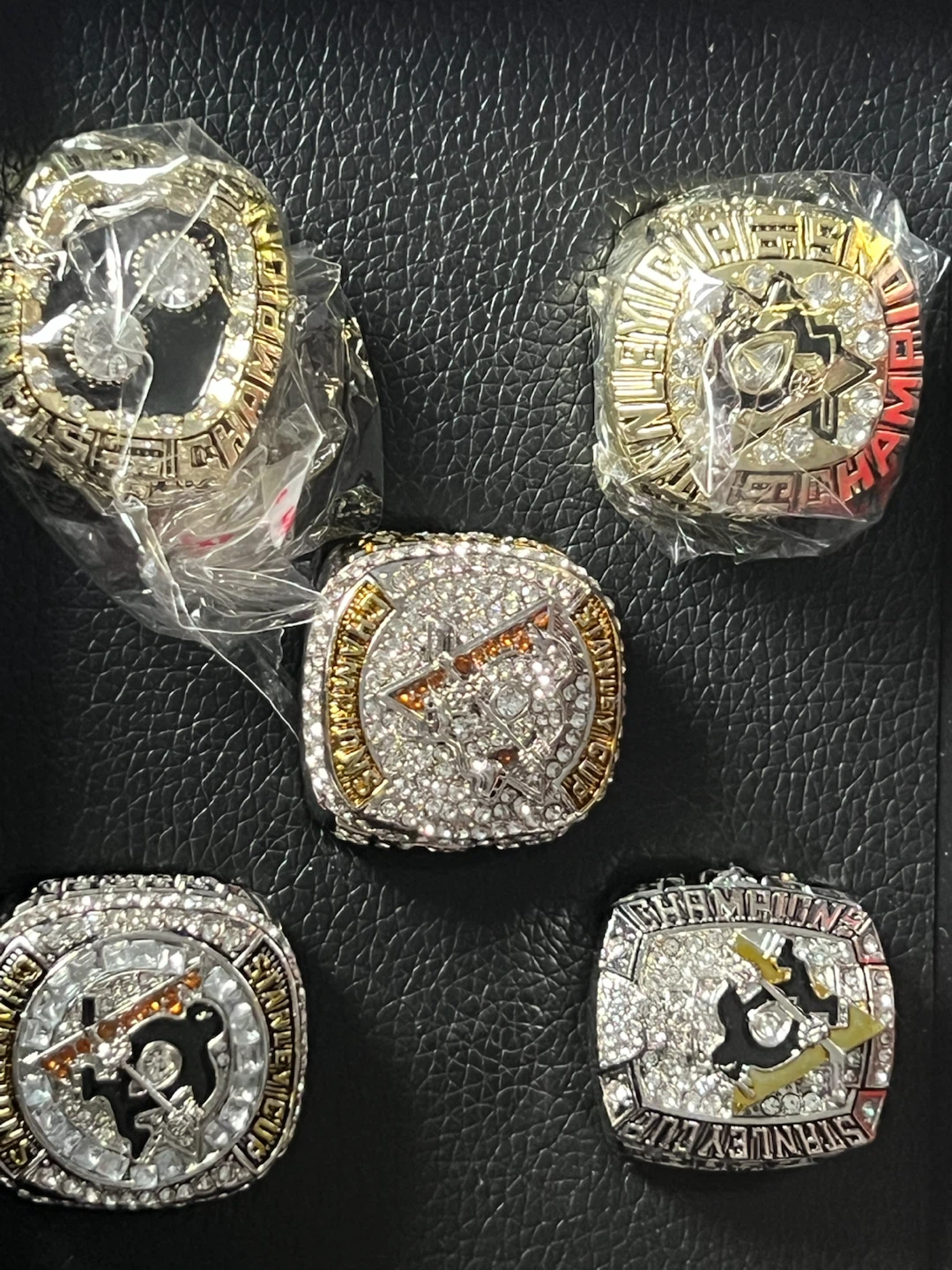 Pittsburgh Penguins Stanley Cup Championship Rings Set(REPLICA) - photo 3