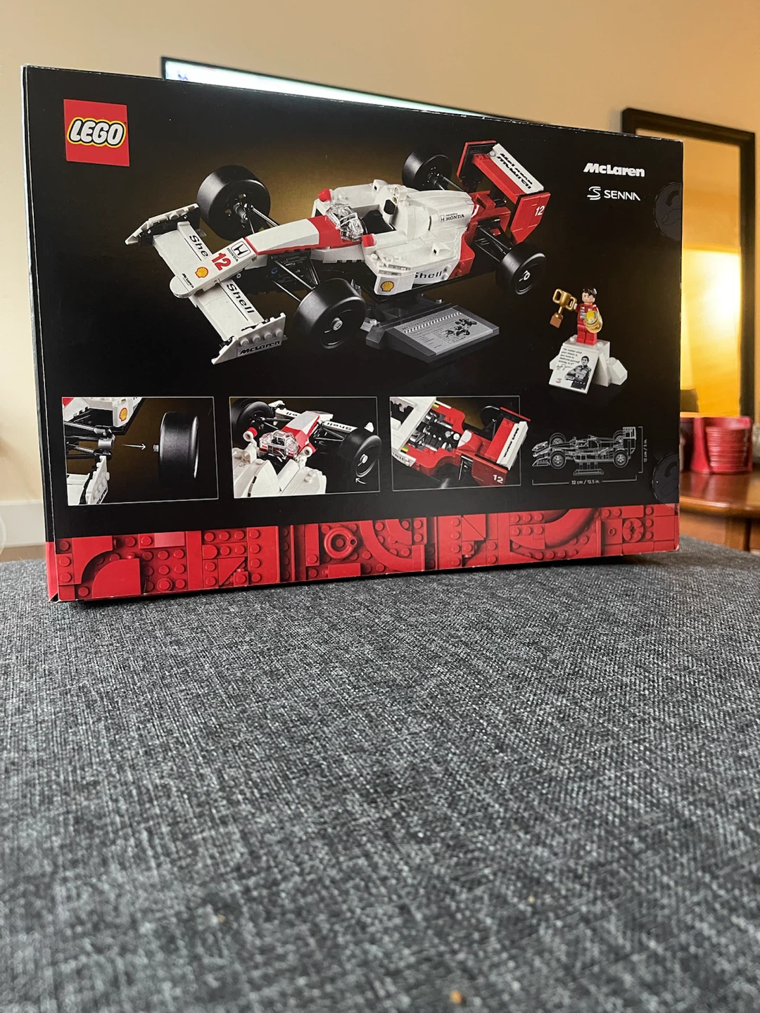 LEGO Icons McLaren MP4/4 & Ayrton Senna Building Set 10330