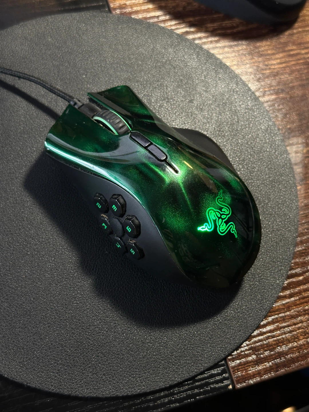 Razer Naga X Wired Gaming Mouse - Green - photo 2