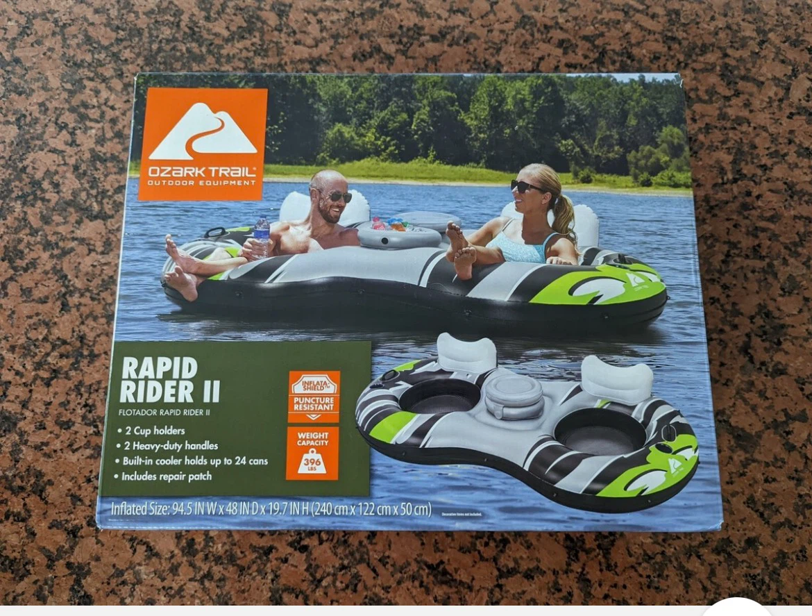 Ozark Trail Rapid Rider II 2 Person River Tube Float