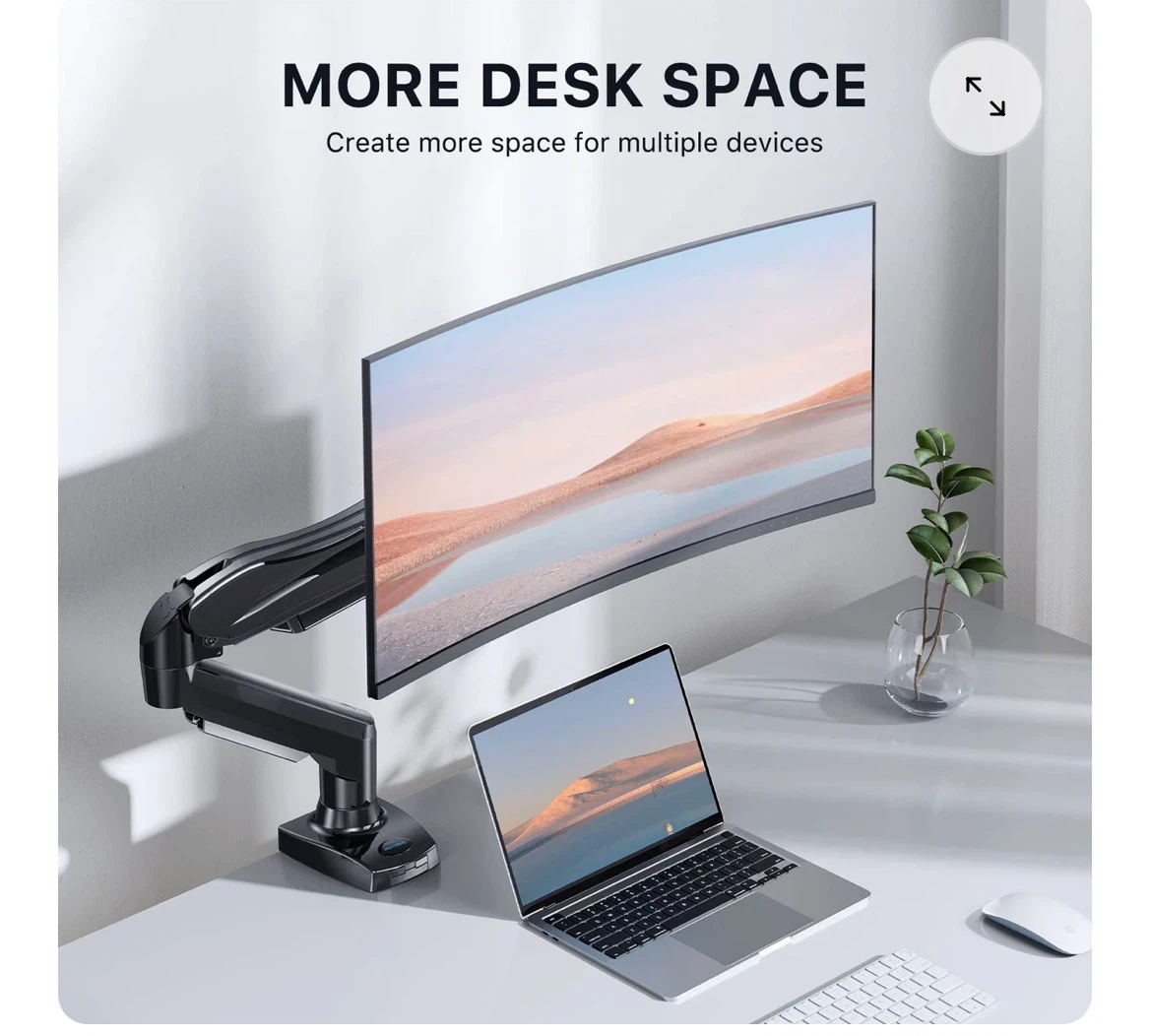 Adjustable Monitor Arm Mount - photo 4
