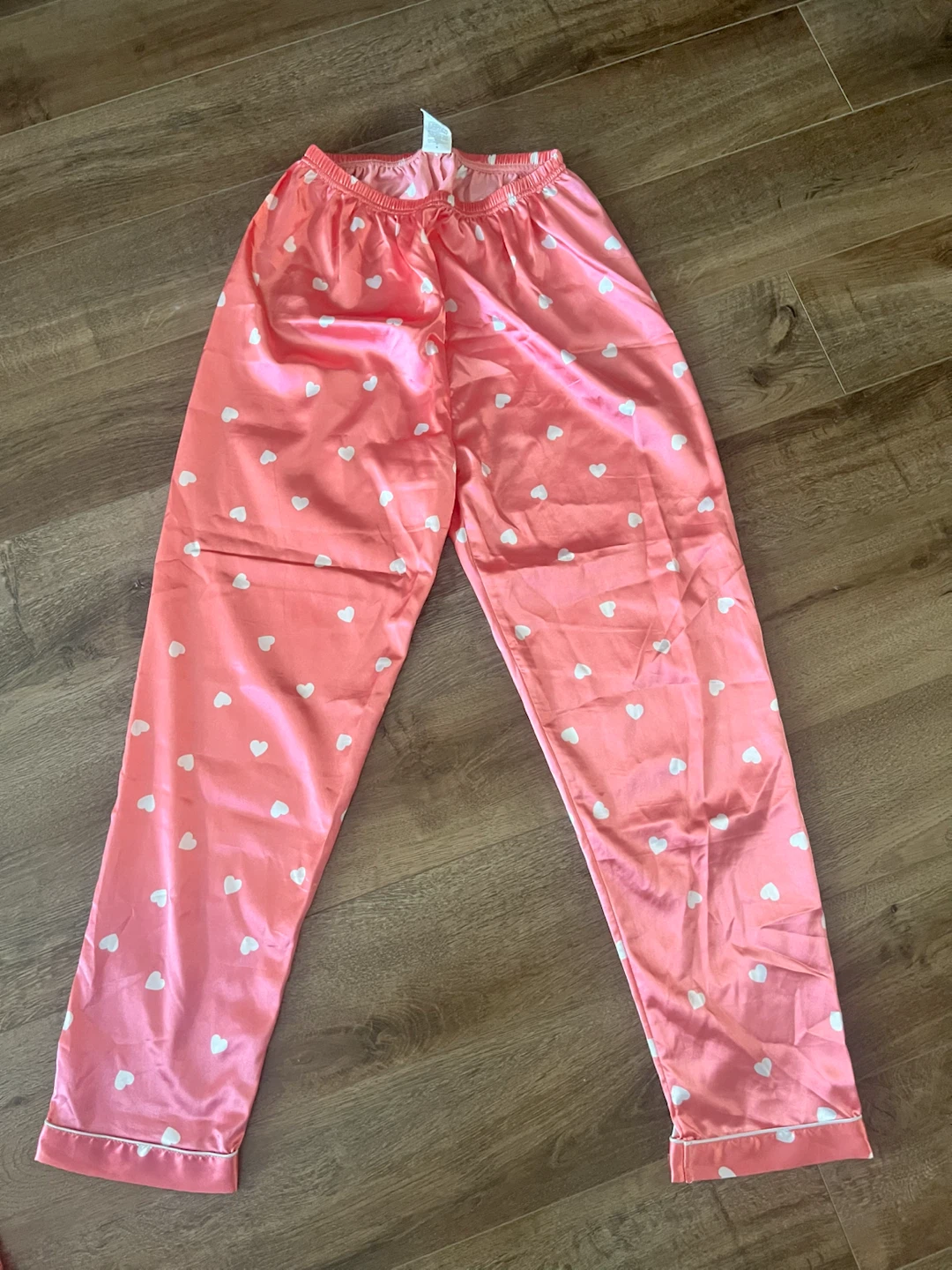 Faux Silk Heart Pajamas - photo 3