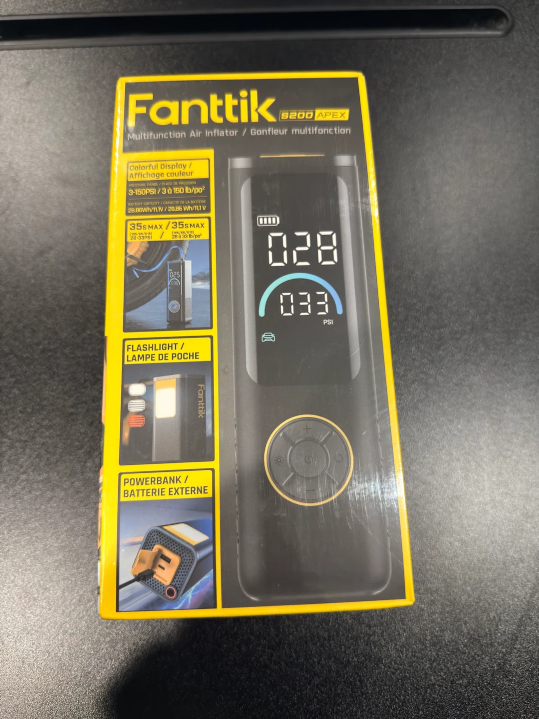 Fanttik S200 APEX Multifunction Air Inflator