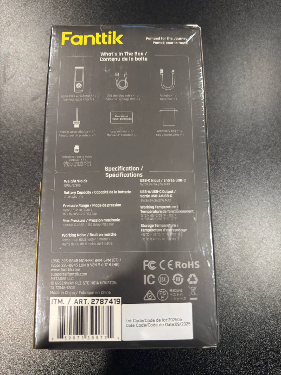 Fanttik S200 APEX Multifunction Air Inflator - photo 2