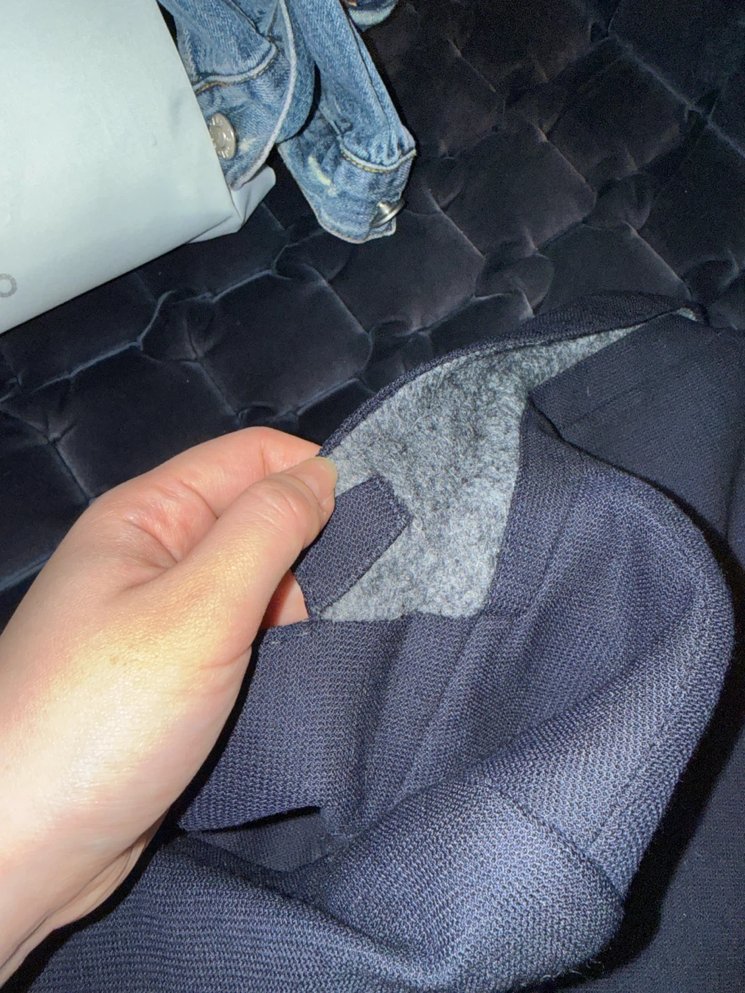 Massimo Dutti Navy Blazer-Italian Fabric - photo 5