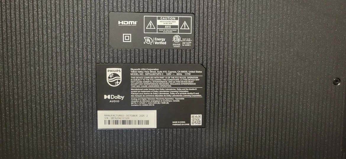 Phillips/Roku TV - photo 3
