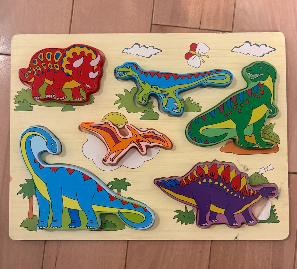 Wooden Dinosaur Puzzle