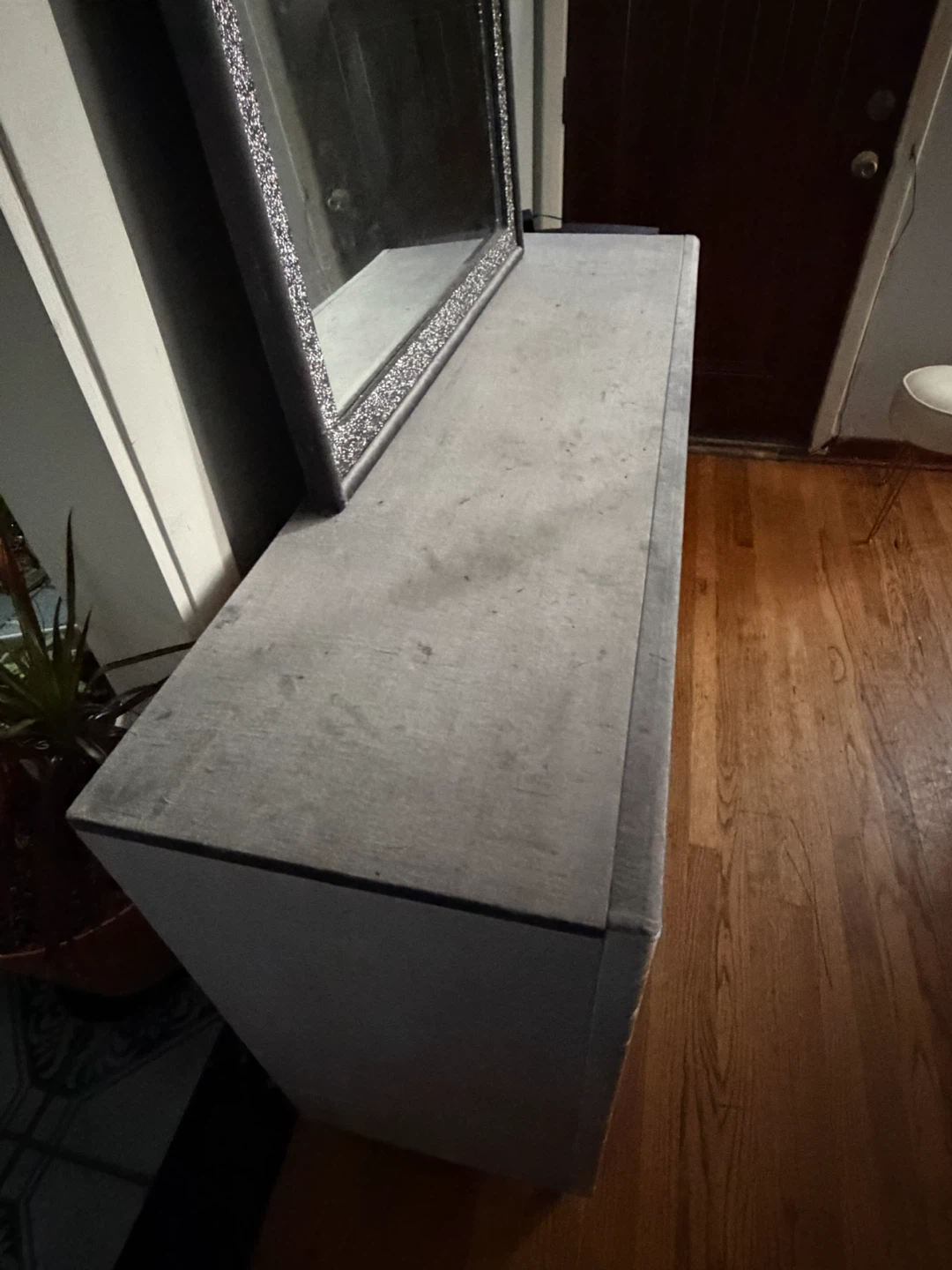 Gray Dresser with Mirror - photo 3
