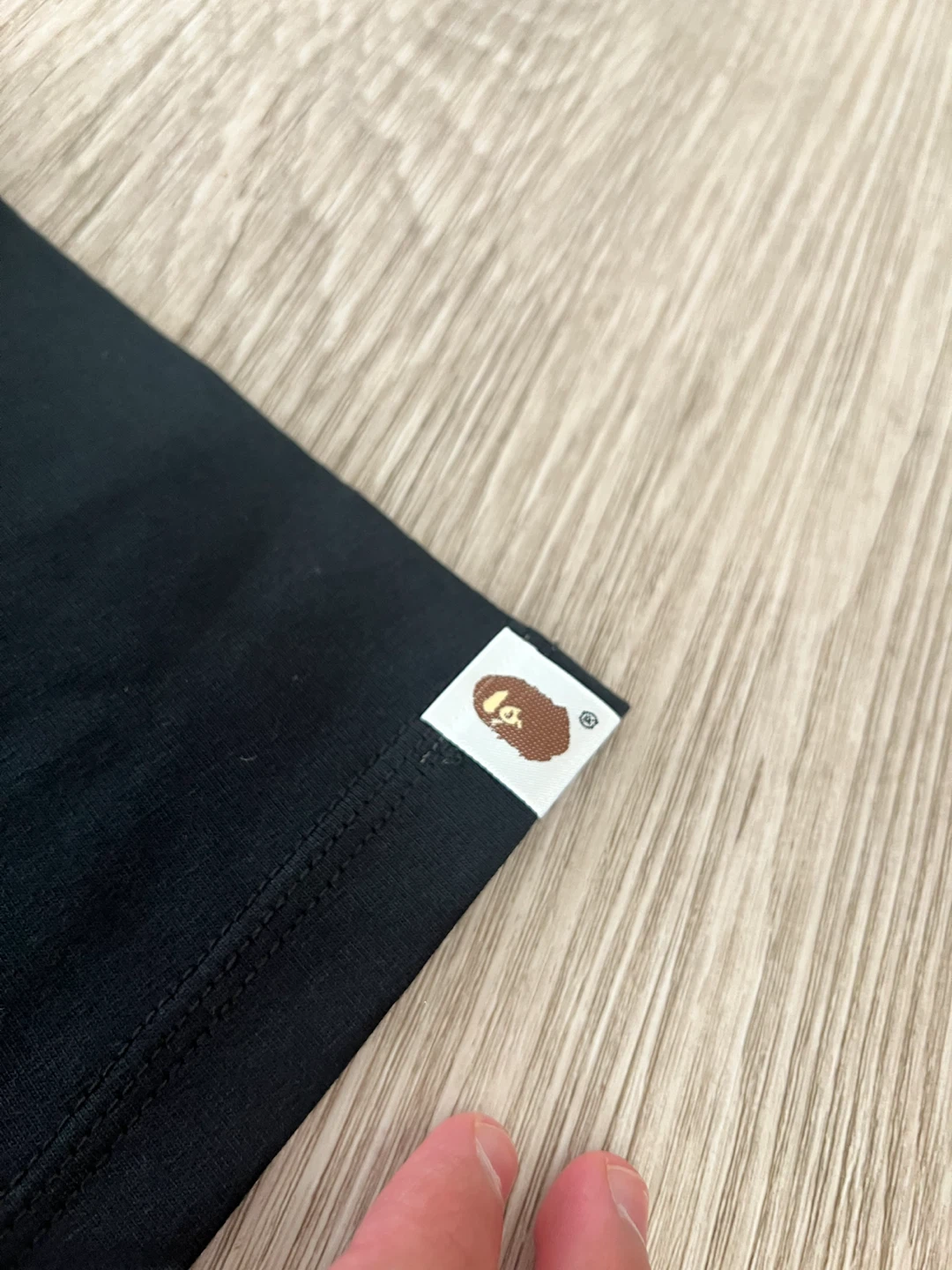 Bape x burbary T-Shirt - Black, Size M - photo 5