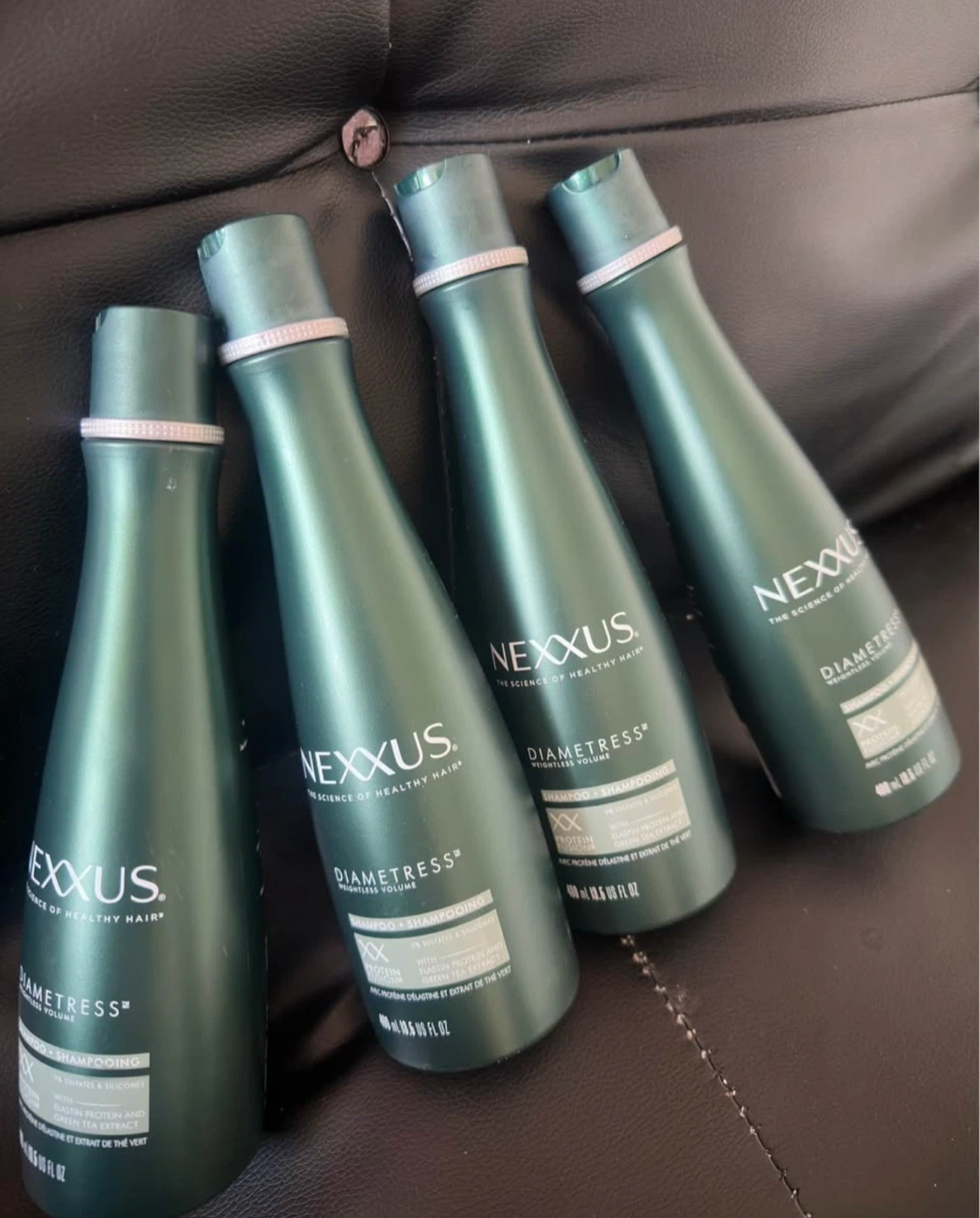 Nexxus Diametress Weightless Volume Shampoo Lot of 4