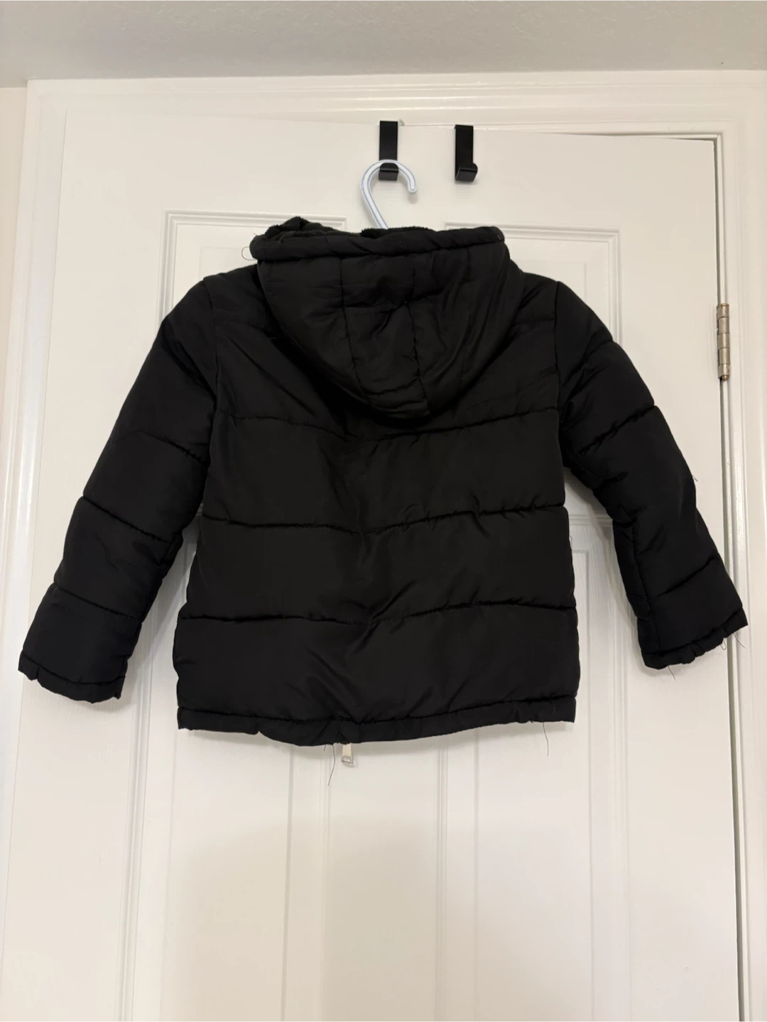 Boys Black Puffer Jacket - photo 2