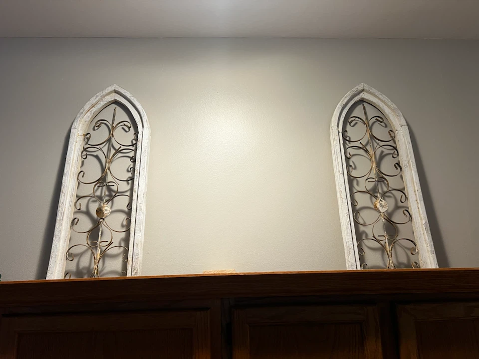 Gothic Arch Wall Decor Set